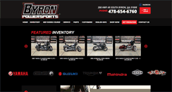 Desktop Screenshot of byronpowersports.com